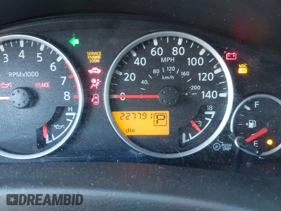 2008 Nissan Pathfinder SE with VIN 5N1AR18U58C650553, listed as a IAAI auction lot 41473775 with 227,791 mi miles. Bid and sale history available at carsss.com. Image 7.