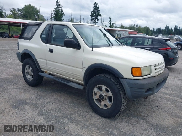 1998 Isuzu Rodeo with VIN 4S2CM57W9W4373049, listed as a IAAI auction lot 42599157 with 140,368 mi miles and . Bid and sale history available at DreamBid. Image 1.