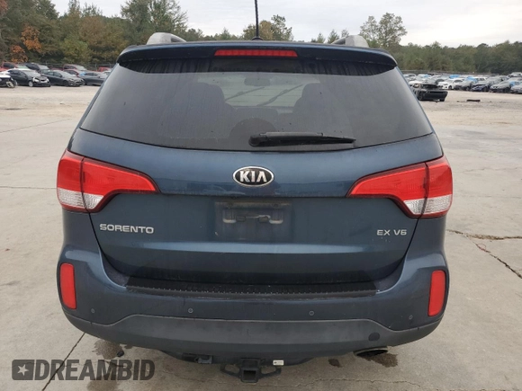 2015 Kia Sorento EX with VIN 5XYKU4A71FG578675, listed as a Copart auction lot 78107414 with 139,347 mi miles and Salvage Title. Bid and sale history available at carsss.com. Image 6.