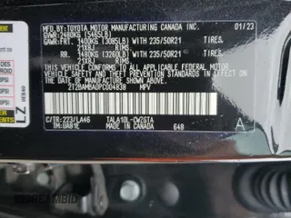 2023 Lexus RX with VIN 2T2BAMBA0PC004838, listed as a Copart auction lot 70734044 with 11,243 mi miles and Salvage Title. Bid and sale history available at carsss.com. Image 12.