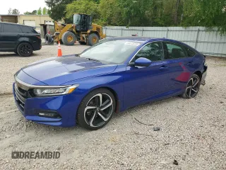 2019 Honda Accord Sport with VIN 1HGCV1F37KA093166, listed as a Copart auction lot 54473235 with 102,640 mi miles and Salvage Title. Bid and sale history available at DreamBid. Image 1.
