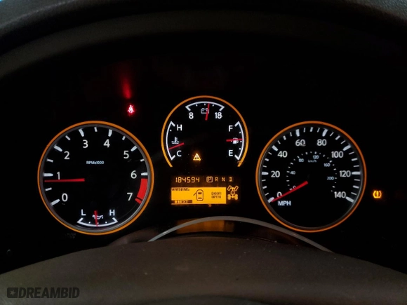 2008 Nissan Armada SE with VIN 5N1AA08C28N618303, listed as a Copart auction lot 85843884 with 184,594 mi miles and Clean Title. Bid and sale history available at carsss.com. Image 9.
