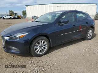 2017 Mazda 3 Sport with VIN 3MZBN1K73HM146201, listed as a Copart auction lot 68010734 with 98,172 mi miles and Clean Title. Bid and sale history available at carsss.com. Image 1.