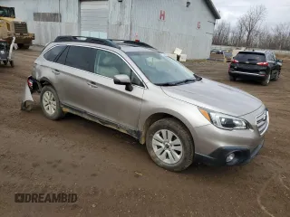 2015 Subaru Outback Premium with VIN 4S4BSBHC1F3234924, listed as a Copart auction lot 50319685 with 168,305 mi miles and Clean title. Bid and sale history available at DreamBid. Image 4.