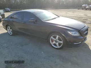 2013 Mercedes-Benz CLS-Class CLS 550 with VIN WDDLJ9BB2DA062308, listed as a Copart auction lot 50564585 with 89,179 mi miles and Salvage Title. Bid and sale history available at carsss.com. Image 4.