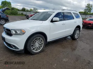 2015 Dodge Durango Limited with VIN 1C4RDJDG8FC861331, listed as a Copart auction lot 58251445 with 131,950 mi miles and Salvage title. Bid and sale history available at DreamBid. Image 1.