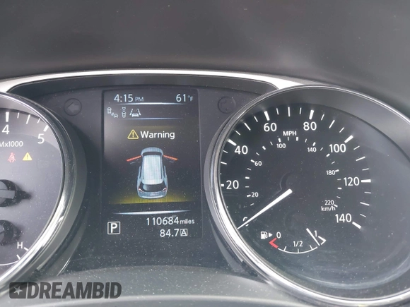 2015 Nissan Rogue SL with VIN 5N1AT2MV5FC870424, listed as a IAAI auction lot 41998532 with 111,000 mi miles and . Bid and sale history available at carsss.com. Image 15.