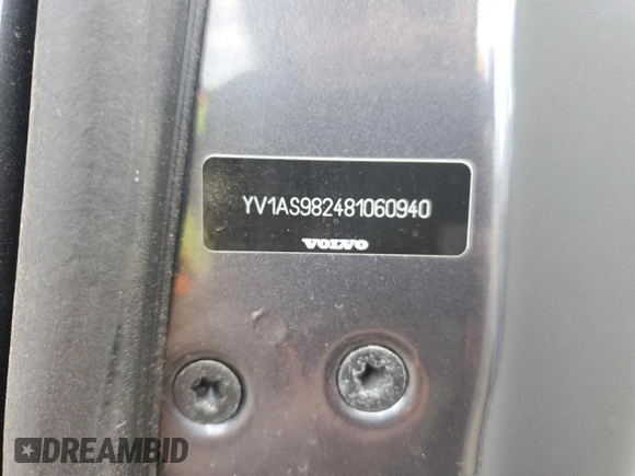 2008 Volvo S80 3.2L z VIN YV1AS982481060940, wystawiony jako Copart lot #51088435 z przebiegiem 166 165 mil mil oraz Szkoda całkowita • Salvage title. Historia ofert i sprzedaży dostępna na DreamBid. Obrazek 12.