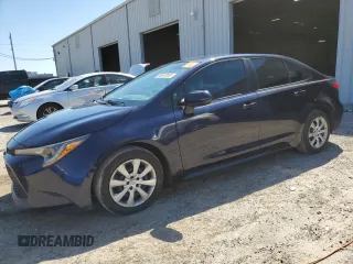 2020 Toyota Corolla LE with VIN 5YFEPRAE4LP110639, listed as a Copart auction lot 48678265 with 103,385 mi miles and Non Repairable. Bid and sale history available at carsss.com. Image 1.