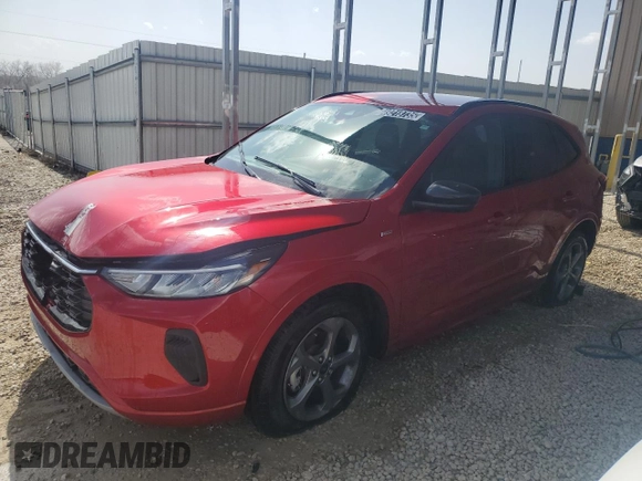 2024 Ford Escape ST-Line with VIN 1FMCU0MN4RUA41823, listed as a Copart auction lot 49218735 with 16,006 mi miles and Clean Title. Bid and sale history available at DreamBid. Image 1.