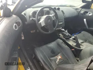 2005 Nissan 350Z Touring with VIN JN1AZ36A25M759523, listed as a Copart auction lot 43478515 with 140,771 mi miles and Salvage Title. Bid and sale history available at carsss.com. Image 8.