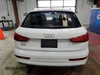 2017 Audi Q3 Premium with VIN WA1BCCFS5HR015606, listed as a Copart auction lot 80435874 with 111,172 mi miles and Salvage Title. Bid and sale history available at carsss.com. Image 6.