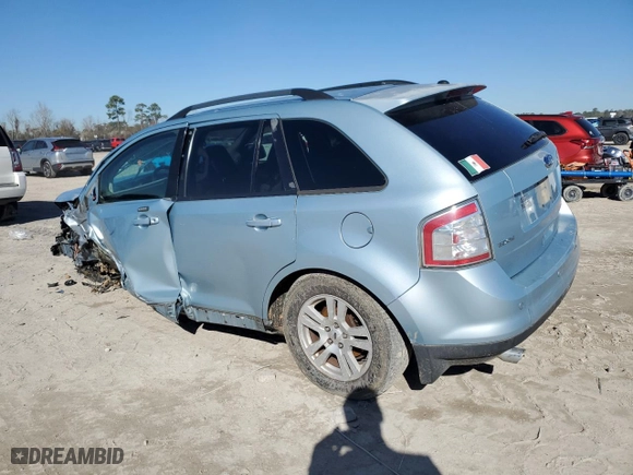 2008 Ford Edge SEL with VIN 2FMDK38C68BA71916, listed as a Copart auction lot 42109365 with NaN miles and Salvage Title. Bid and sale history available at carsss.com. Image 2.