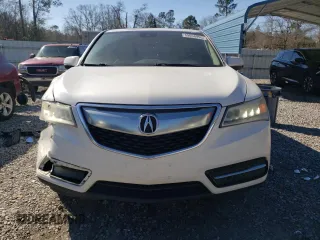 2016 Acura MDX with VIN 5FRYD3H20GB008592, listed as a Copart auction lot 89058995 with 164,886 mi miles and Salvage title. Bid and sale history available at DreamBid. Image 5.