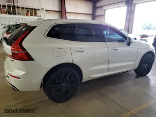 2018 Volvo XC60 R-Design with VIN YV4A22RM1J1036921, listed as a Copart auction lot 57869633 with 96,975 mi miles. Bid and sale history available at carsss.com. Image 3.