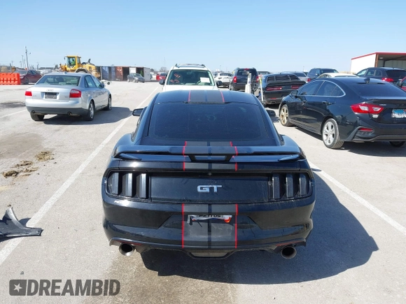 2017 Ford Mustang GT with VIN 1FA6P8CF6H5240226, listed as a IAAI auction lot 41750858 with 64,497 mi miles and . Bid and sale history available at carsss.com. Image 17.