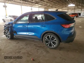 2021 Ford Escape SE Hybrid with VIN 1FMCU0BZ2MUB01645, listed as a Copart auction lot 49188385 with 61,530 mi miles and Salvage title. Bid and sale history available at DreamBid. Image 2.