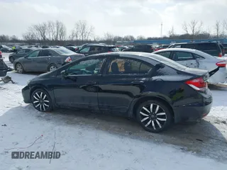 2015 Honda Civic EX-L with VIN 19XFB2F9XFE077383, listed as a IAAI auction lot 41353115 with Not Provided miles and . Bid and sale history available at DreamBid. Image 13.