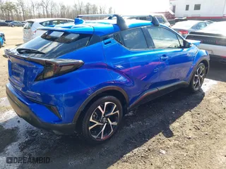 2019 Toyota C-HR XLE with VIN NMTKHMBX3KR094960, listed as a IAAI auction lot 41680584 with 88,586 mi miles. Bid and sale history available at carsss.com. Image 4.