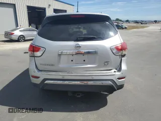 2016 Nissan Pathfinder Platinum with VIN 5N1AR2MM4GC642941, listed as a Copart auction lot 52622275 with 129,212 mi miles and Salvage title. Bid and sale history available at DreamBid. Image 6.