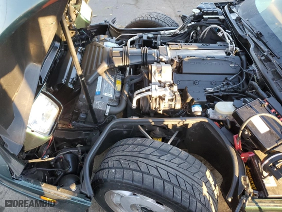 1993 Chevrolet Corvette with VIN 1G1YY23P4P5103671, listed as a Copart auction lot 76969634 with 0 mi miles and Salvage Title. Bid and sale history available at carsss.com. Image 13.