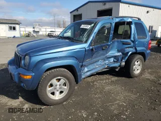 2003 Jeep Liberty Limited with VIN 1J4GL58K43W579448, listed as a Copart auction lot 47454945 with 148,670 mi miles and Salvage Title. Bid and sale history available at DreamBid. Image 1.