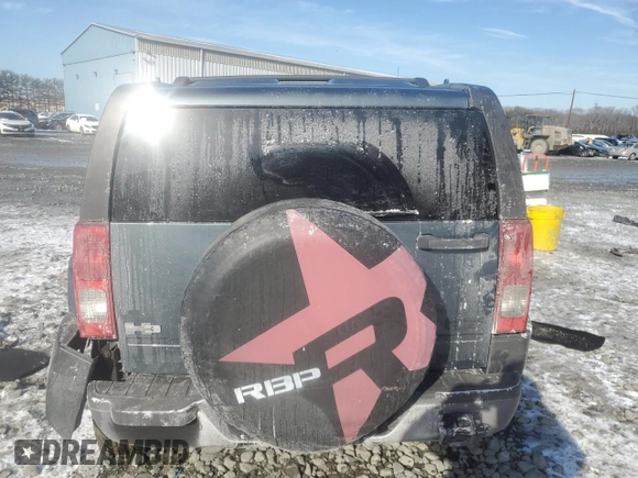 2006 Hummer H3 with VIN 5GTDN136068199742, listed as a Copart auction lot 42251835 with 145,275 mi miles and Salvage Title. Bid and sale history available at carsss.com. Image 6.