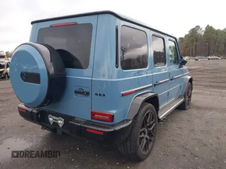 2023 Mercedes-Benz G with VIN W1NYC7HJ9PX480095, listed as a IAAI auction lot 40912493 with 5,055 mi miles. Bid and sale history available at carsss.com. Image 4.