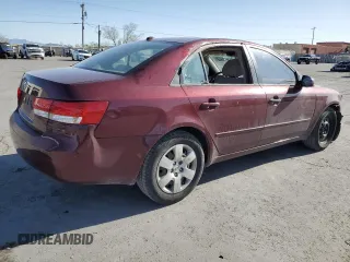 2007 Hyundai Sonata GLS with VIN 5NPET46C37H291788, listed as a Copart auction lot 52166515 with 169,254 mi miles and Clean Title. Bid and sale history available at DreamBid. Image 3.
