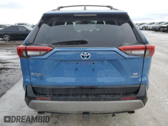 2022 Toyota RAV4 with VIN 2T34WRFV8NW148892, listed as a Copart auction lot 87884075 with 55,584 mi miles and Salvage title. Bid and sale history available at DreamBid. Image 6.