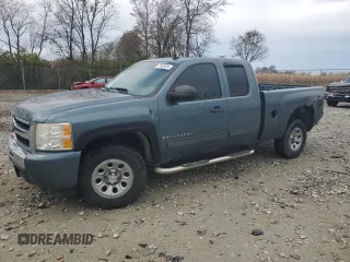 2009 Chevrolet Silverado 1500 Work Truck with VIN 2GCEK19CX91110302, listed as a Copart auction lot 77995424 with 165,123 mi miles and Salvage Title. Bid and sale history available at DreamBid. Image 1.