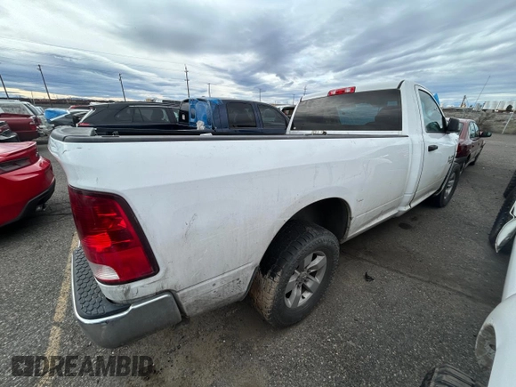 2019 Ram 1500 Classic Tradesman with VIN 3C6JR6DT8KG702235, listed as a Copart auction lot 47967175 with 0 mi miles and Salvage Title. Bid and sale history available at carsss.com. Image 3.