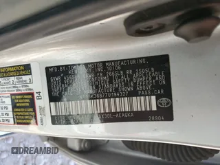 2007 Toyota Avalon XL z VIN 4T1BK36B77U194327, wystawiony jako Copart lot #57345135 z przebiegiem 189 484 mil mil oraz Szkoda całkowita • Salvage title. Historia ofert i sprzedaży dostępna na DreamBid. Obrazek 12.