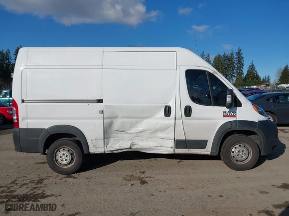 2019 Ram ProMaster Cargo Van with VIN 3C6TRVBG5KE562407, listed as a IAAI auction lot 41501197 with 65,290 mi miles. Bid and sale history available at carsss.com. Image 13.