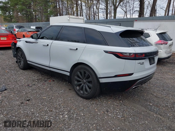 2018 Land Rover Range Rover Velar R-Dynamic SE with VIN SALYL2RV9JA718137, listed as a IAAI auction lot 42072664 with 77,014 mi miles and . Bid and sale history available at DreamBid. Image 3.