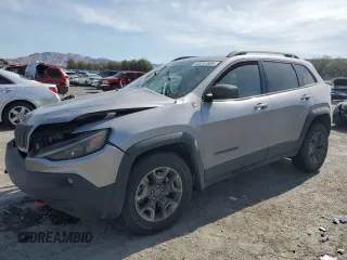 2019 Jeep Cherokee Trailhawk with VIN 1C4PJMBX6KD298739, listed as a Copart auction lot 45747605 with 170,115 mi miles and Salvage Title. Bid and sale history available at DreamBid. Image 1.