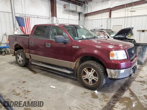 2006 Ford F-150 XLT with VIN 1FTPW14506FA33711, listed as a Copart auction lot 52643615 with 180,461 mi miles and Clean Title. Bid and sale history available at carsss.com. Image 4.