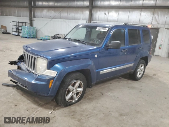 2010 Jeep Liberty Limited z VIN 1J4PN5GKXAW116335, wystawiony jako Copart lot #48574465 z przebiegiem 179 804 mil mil oraz Szkoda całkowita • Salvage title. Historia ofert i sprzedaży dostępna na DreamBid. Obrazek 1.