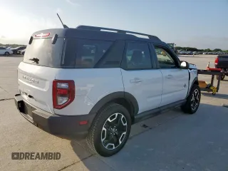 2021 Ford Bronco Sport Outer Banks with VIN 3FMCR9C63MRA52747, listed as a Copart auction lot 61964555 with 92,621 mi miles and Clean title. Bid and sale history available at DreamBid. Image 3.