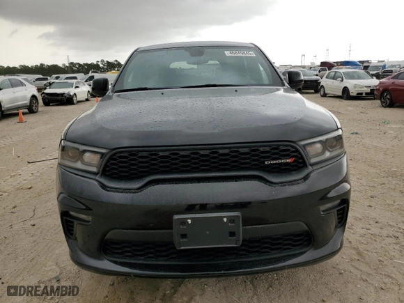2022 Dodge Durango GT Plus with VIN 1C4RDJDGXNC188718, listed as a Copart auction lot 46849845 with 44,428 mi miles and Salvage Title. Bid and sale history available at carsss.com. Image 5.