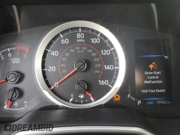 2019 Toyota Corolla Hatchback SE with VIN JTNK4RBEXK3040528, listed as a Copart auction lot 70515874 with 79,982 mi miles and Salvage Title. Bid and sale history available at carsss.com. Image 9.