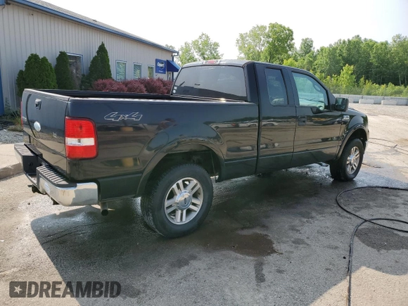2006 Ford F-150 XLT with VIN 1FTPX14V76FB47864, listed as a Copart auction lot 60227005 with 185,824 mi miles and Salvage title. Bid and sale history available at DreamBid. Image 3.