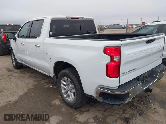2023 Chevrolet Silverado 1500 LTZ with VIN 1GCUDGED8PZ111413, listed as a IAAI auction lot 41542526 with 72,803 mi miles and . Bid and sale history available at DreamBid. Image 3.
