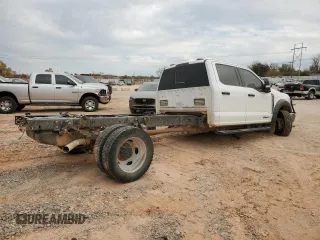 2023 Ford Super Duty F-450 DRW XL with VIN 1FD0W4HT8PEC04591, listed as a Copart auction lot 81809944 with 0 mi miles and Salvage Title. Bid and sale history available at carsss.com. Image 3.