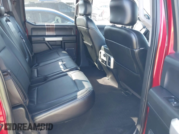 2017 Ford F-150 XL with VIN 1FTEW1CG1HKD07485, listed as a IAAI auction lot 41140015 with 129,555 mi miles. Bid and sale history available at carsss.com. Image 8.