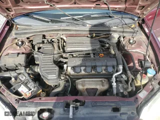 2002 Honda Civic LX with VIN 1HGES16632L034065, listed as a Copart auction lot 84804924 with 130,102 mi miles and Salvage Title. Bid and sale history available at carsss.com. Image 11.