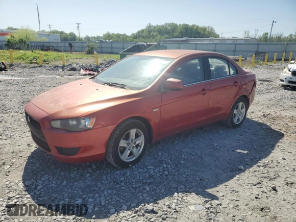 2008 Mitsubishi Lancer DE with VIN JA3AU26U88U031546, listed as a Copart auction lot 52340095 with 212,896 mi miles and Salvage Title. Bid and sale history available at DreamBid. Image 1.