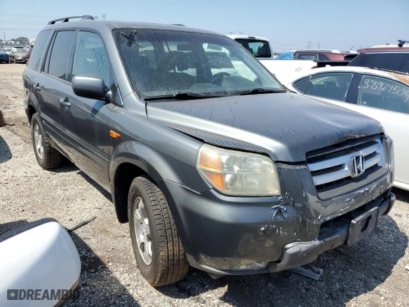 2008 Honda Pilot EX-L with VIN 5FNYF18758B031962, listed as a Copart auction lot 69118424 with 168,215 mi miles and Salvage Title. Bid and sale history available at carsss.com. Image 4.