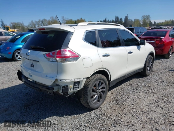 2016 Nissan Rogue SL with VIN 5N1AT2MV7GC866067, listed as a IAAI auction lot 42023831 with 94,727 mi miles and . Bid and sale history available at DreamBid. Image 4.