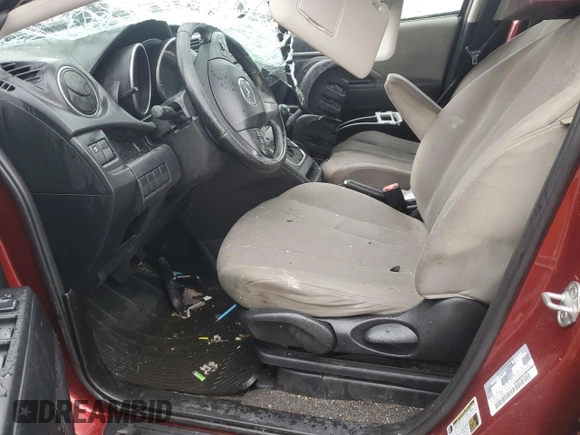 2012 Mazda 5 Touring with VIN JM1CW2CL1C0139300, listed as a Copart auction lot 59616525 with Not provided miles and Salvage title. Bid and sale history available at DreamBid. Image 7.